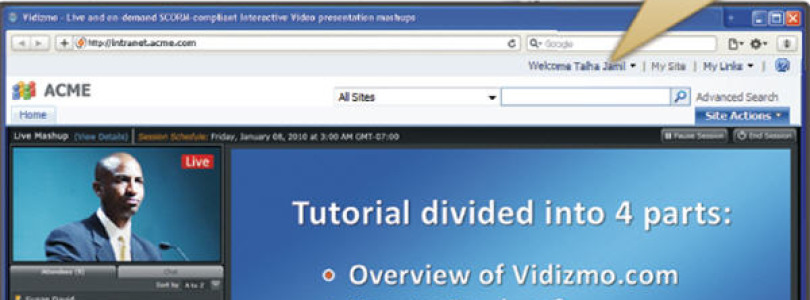 Interactive Video Training Tools For SharePoint