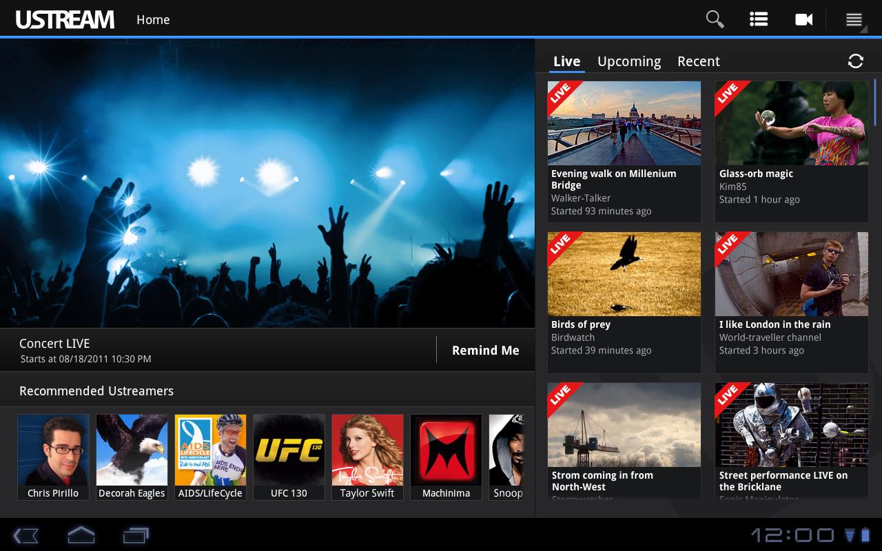 uStream Review - Video Live Streaming Software