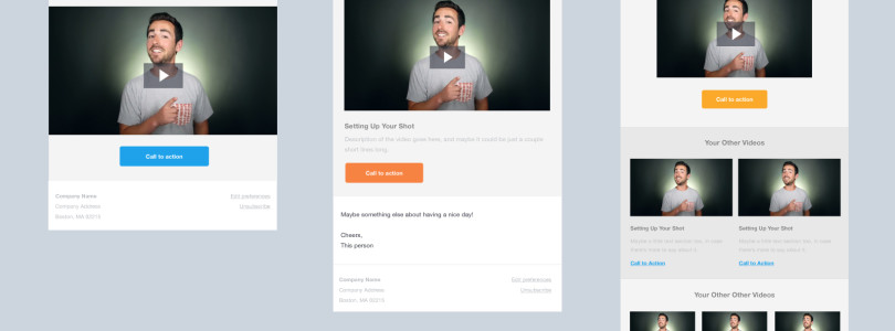 4 Free Video Email Templates For Download