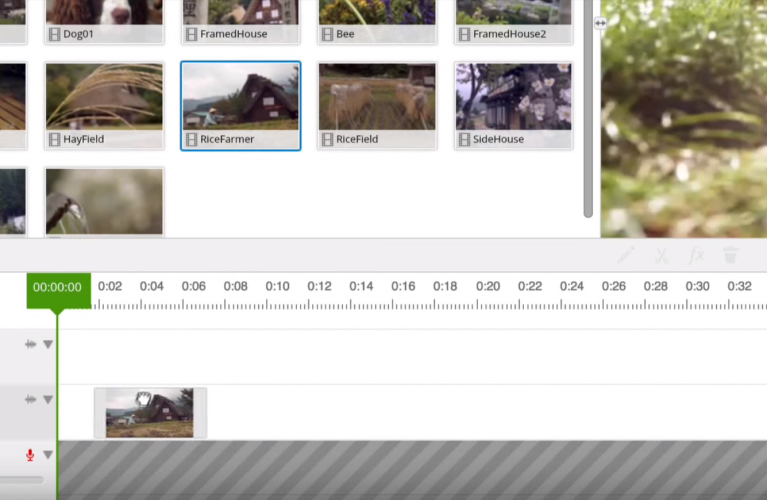 WeVideo Timeline Editing