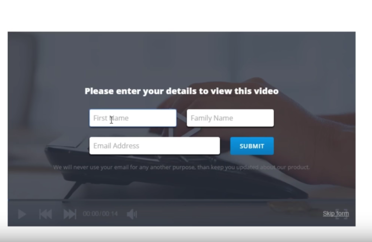 Video Lead Generator for Email List Building