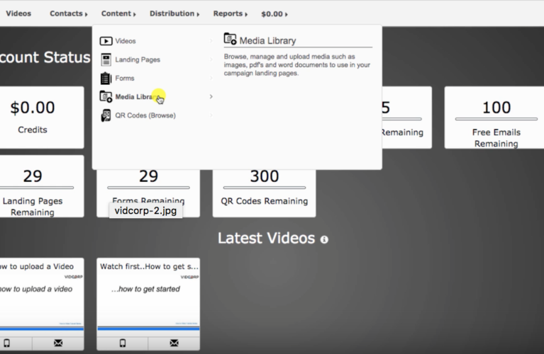 Getting Started With VidCorp’s Online Video and Engagement Platform