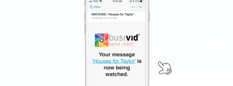 How To Use Video Email Notifications From Busivid Send Video