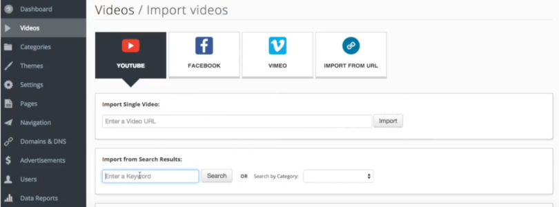 How To Build a Video Website Using YouTube Videos
