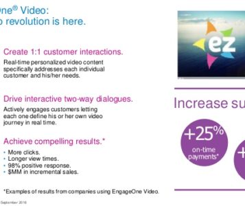 EngageOne Video