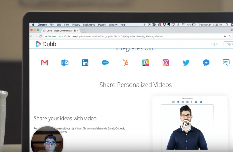 Create and Share Video Recordings using Chrome With Dubb