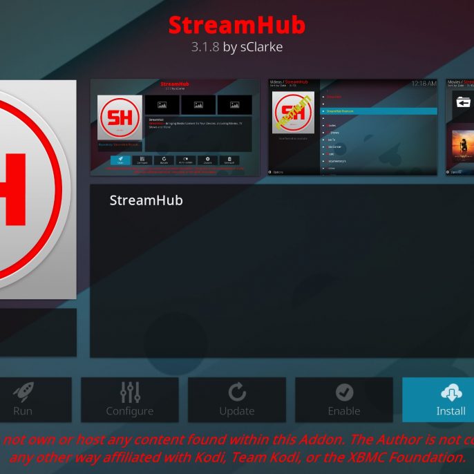 Streamhub Screenshots and Examples and Application Photos