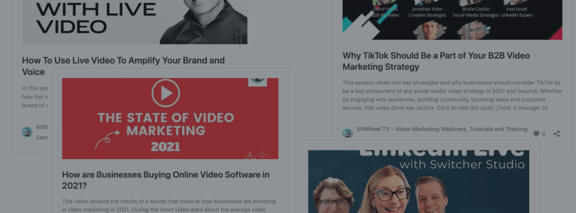 The Top 10 Video Marketing Lessons and Courses of 2021