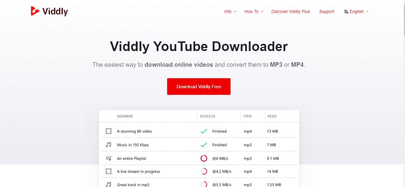 youtube downloader viddly