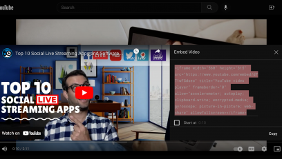 How To Embed YouTube Videos on Any Website For Free