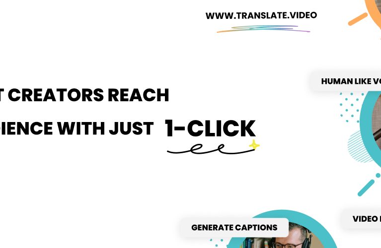 Translate.Video Video Translation Software Demo